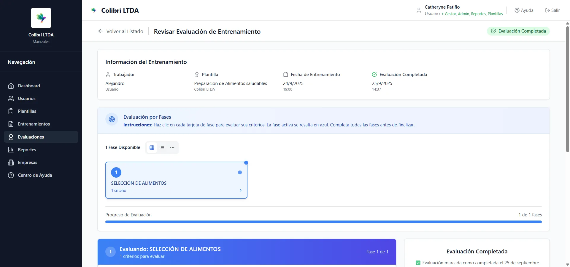 TrainingPro — Gestión de Entrenamientos